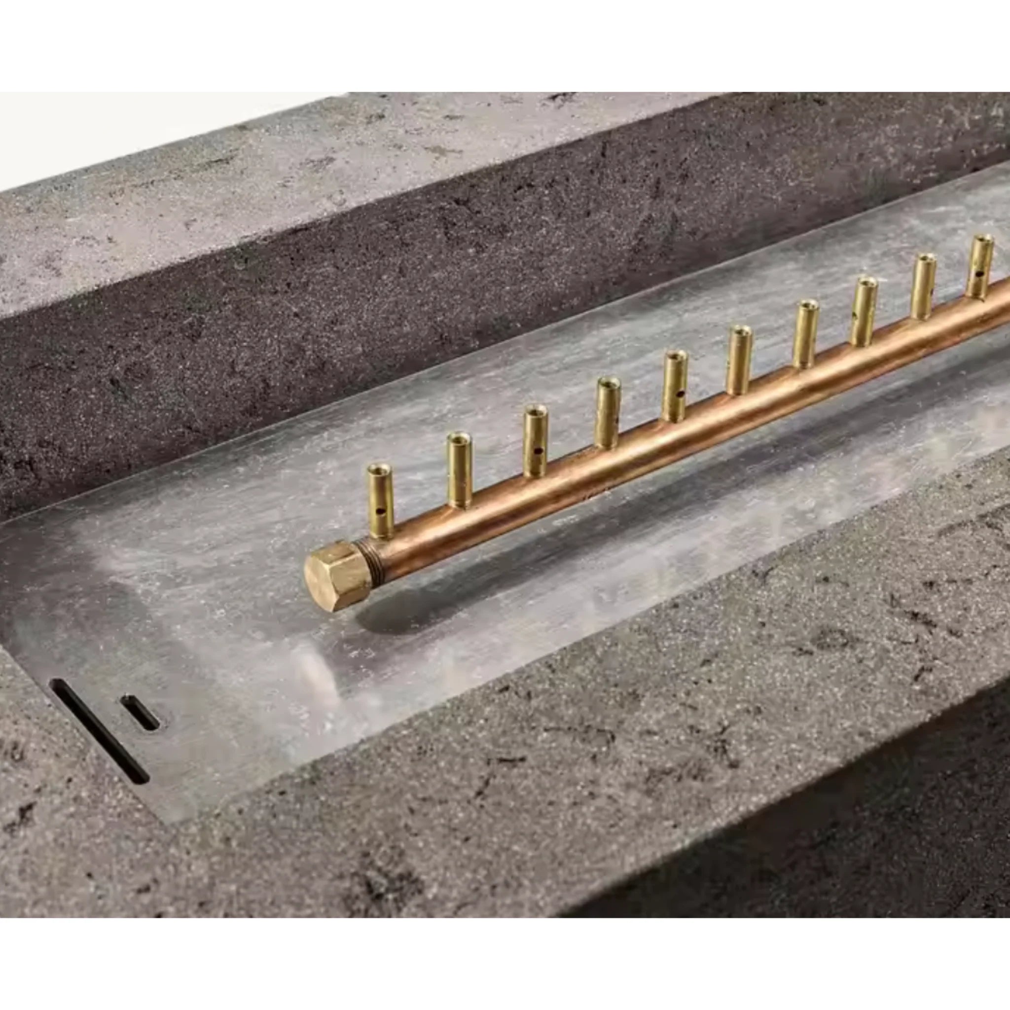 Arcstone Vista 72 Linear Concrete Fire Pit